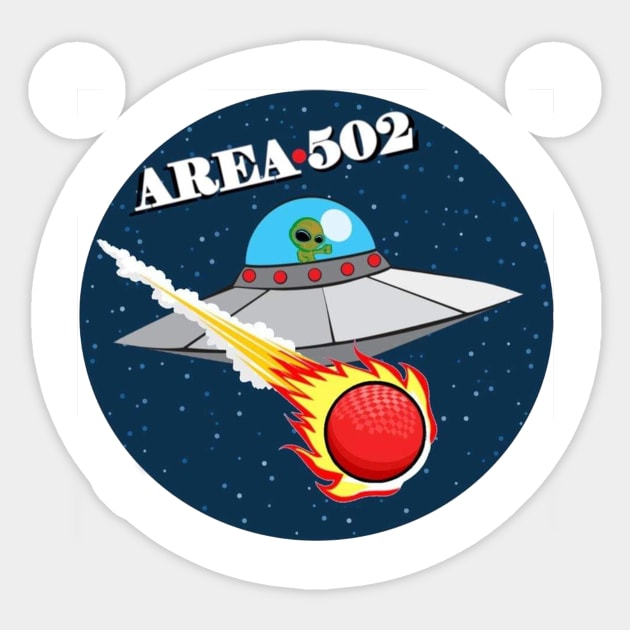 AREA 502 Sticker by GamerBrosHD